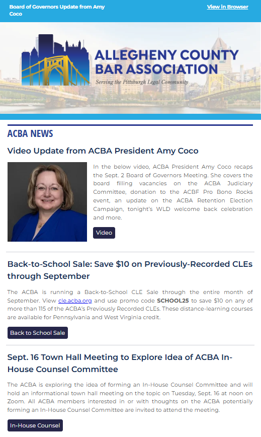 Sidebar Example